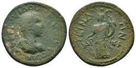 Roman Provincial Coin AE Condition : Fine 
Artifically patinated
7,01 g - 24,08 mm
