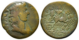 PHRYGIA. Hierapolis. Pseudo-autonomous. Time of Caracalla and later (After 211 AD). Ae.
Obv: IEPA CVNKΛHTOC.
Draped bust of the senate right. c/m: Mal...
