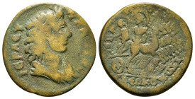 PHRYGIA. Hierapolis. Pseudo-autonomous. Time of Caracalla and later (After 211 AD). Ae.
Obv: IEPA CVNKΛHTOC.
Draped bust of the senate right. c/m: Mal...