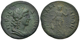 Roman Provincial Coin AE Condition : Fine 
Artifically patinated
6,67 g - 30,10 mm