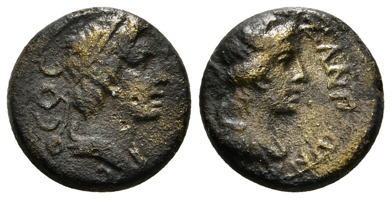 MYSIA. Pergamum. Pseudo-autonomous. Time of Claudius to Nero (41-68). Ae.
Obv: Θ...