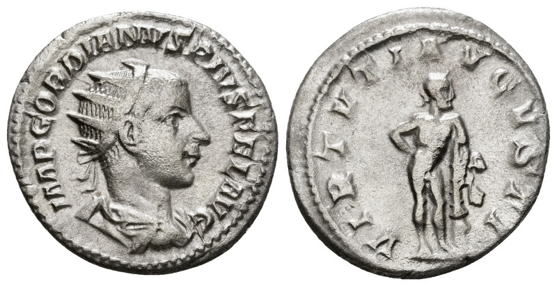 GORDIAN III (238-244). Antoninianus. Rome. AR Condition : Fine 3,73 g - 21,94 mm