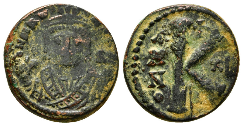 Byzantine Follis AE Condition : Fine 4,88 g - 19,21 mm