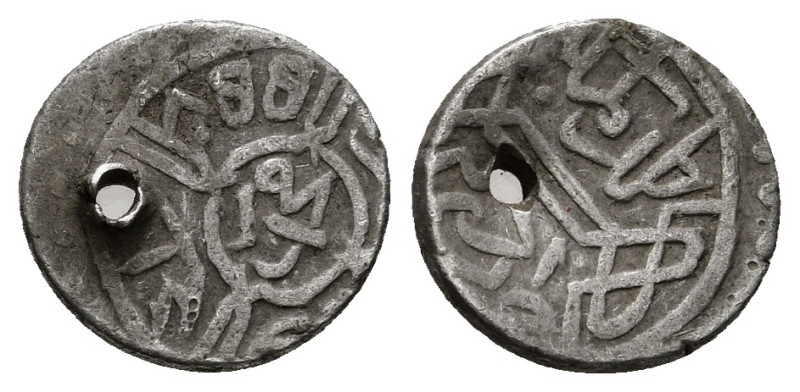 Islamic Coin Ar Silver Condition : Fine 0,92 g - 10,93 mm