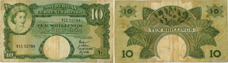 Country : EAST AFRICA 
Face Value : 10 Shillings 
Date : (1958-1960) 
Period/Pro...