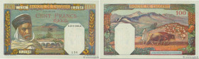 Country : ALGERIA 
Face Value : 100 Francs 
Date : 23 mai 1945 
Period/Province/Bank : Banque d'Algérie 
Catalogue reference : P.85 
Alphabet - signat...