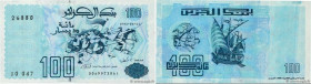 Country : ALGERIA 
Face Value : 100 Dinars Fauté 
Date : 21 mai 1992 
Period/Province/Bank : Banque d'Algérie 
Catalogue reference : P.137 
Alphabet -...