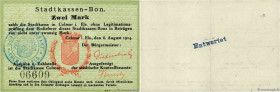 Country : GERMANY 
Face Value : 5 Mark 
Date : 06 août 1914 
Period/Province/Bank : Émission de nécessité - Notgeld 
French City : Colmar 
Catalogue r...