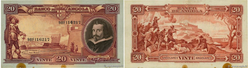 Country : ANGOLA 
Face Value : 20 Angolares 
Date : 01 mars 1951 
Period/Provinc...