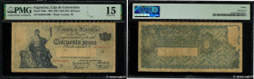 Country : ARGENTINA 
Face Value : 50 Pesos 
Date : (1925-1932) 
Period/Province/Bank : Caja de Conversion 
Catalogue reference : P.246b 
Alphabet - si...