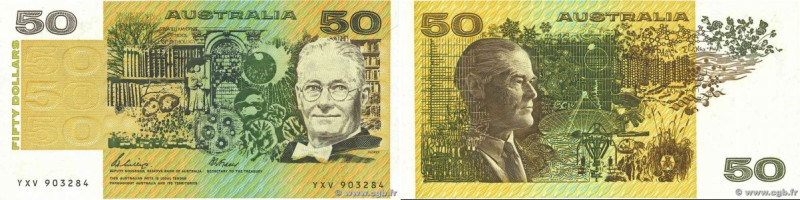 Country : AUSTRALIA 
Face Value : 50 Dollars 
Date : (1989) 
Period/Province/Ban...