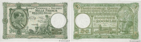 Country : BELGIUM 
Face Value : 1000 Francs - 200 Belgas 
Date : 22 mars 1943 
Period/Province/Bank : Banque Nationale de Belgique 
Catalogue referenc...