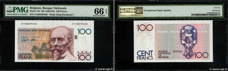 Country : BELGIUM 
Face Value : 100 Francs 
Date : (1982-1994) 
Period/Province/...