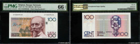 Country : BELGIUM 
Face Value : 100 Francs 
Date : (1982-1994) 
Period/Province/Bank : Banque Nationale de Belgique 
Catalogue reference : P.142a 
Alp...