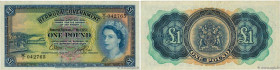Country : BERMUDA 
Face Value : 1 Pound 
Date : 01 mai 1957 
Period/Province/Bank : Bermuda Government 
Catalogue reference : P.20b 
Alphabet - signat...