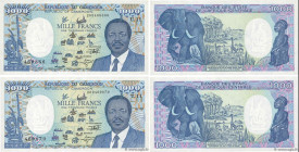 Country : CAMEROON 
Face Value : 1000 Francs Lot 
Date : 01 janvier 1992 
Period/Province/Bank : B.E.A.C. 
Department : République du Cameroun 
Catalo...
