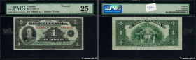 Country : CANADA 
Face Value : 1 Dollar 
Date : 1935 
Period/Province/Bank : Banque du Canada 
Catalogue reference : P.39 
Additional reference : BC-2...