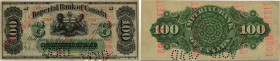 Country : CANADA 
Face Value : 100 Dollars Faux 
Date : 02 janvier 1917 
Period/Province/Bank : Imperial Bank of Canada 
Catalogue reference : P..1141...