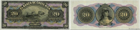 Country : COSTA RICA 
Face Value : 20 Pesos Non émis 
Date : 01 avril 1899 
Period/Province/Bank : El Banco de Costa Rica 
Catalogue reference : P..16...