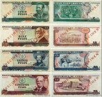 Country : CUBA 
Face Value : 5, 10, 20, 50 Pesos Spécimen 
Date : 1990-1991 
Period/Province/Bank : Banco Nacional de Cuba 
Catalogue reference : P.10...