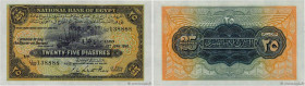Country : EGYPT 
Face Value : 25 Piastres 
Date : 13 juin 1950 
Period/Province/Bank : National Bank of Egypt 
Catalogue reference : P.10d 
Alphabet -...