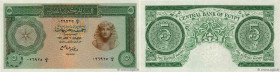 Country : EGYPT 
Face Value : 5 Pounds 
Date : 1961 
Period/Province/Bank : Central Bank of Egypt 
Catalogue reference : P.38 
Additional reference : ...