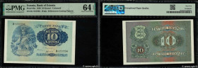 Country : ESTONIA 
Face Value : 10 Krooni 
Date : 1940 
Period/Province/Bank : Bank of Estonia 
Catalogue reference : P.68a 
Alphabet - signatures - s...