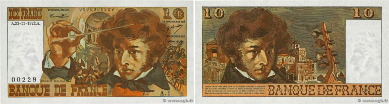 Country : FRANCE 
Face Value : 10 Francs BERLIOZ Petit numéro 
Date : 23 novembr...