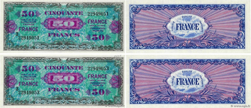 Country : FRANCE 
Face Value : 50 Francs FRANCE Lot 
Date : 1945 
Period/Provinc...