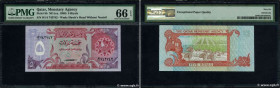 Country : QATAR 
Face Value : 5 Riyals 
Date : (1980) 
Period/Province/Bank : The Qatar Monetary Agency 
Catalogue reference : P.8b 
Alphabet - signat...