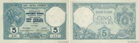 Country : SERBIA 
Face Value : 5 Dinara 
Date : 08 octobre 1916 
Period/Province/Bank : Banque Nationale Privilégiée du Royaume de Serbie 
Catalogue r...