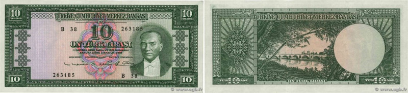Country : TURKEY 
Face Value : 10 Lira 
Date : (25 avril 1960) 
Period/Province/...