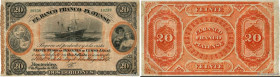 Country : URUGUAY 
Face Value : 20 Pesos / 2 Doblones 
Date : 01 août 1871 
Period/Province/Bank : El Banco Franco-Platense 
Catalogue reference : P.....