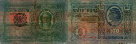 Country : YUGOSLAVIA 
Face Value : 100 Kronen 
Date : (1919) 
Period/Province/Bank : Ministère des Finances du Royaume des Serbes, Croates et Slovènes...