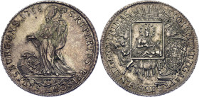 Austrian States Salzburg Taler 1758

KM# 391, Zöttl# 2972, N# 33745; Silver; Sigismund von Schrattenbach; XF+; Partly straitened edge