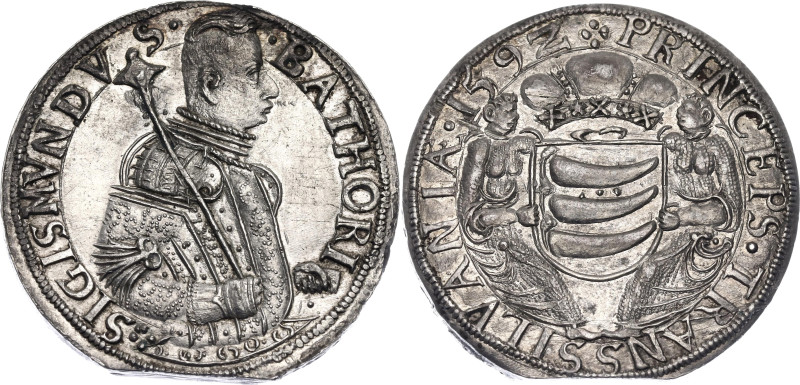 Transylvania Taler 1592

Dav. 8802; Resch 105.; Silver; Prince of Transylvania...