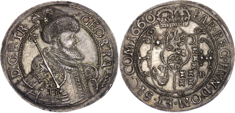 Transylvania Taler 1660 NB

Dav. 4756; Resch 155.; Silver; Prince of Transylva...