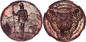 Austria 2 Gulden 1889 Brass Medal "Shooting Festival in Graz" NGC MS63 RRR

Wurzb# 2525; Bronze 36 mm, 17.73 g; Franz Joseph I; By H. Jauner; Obv: E...