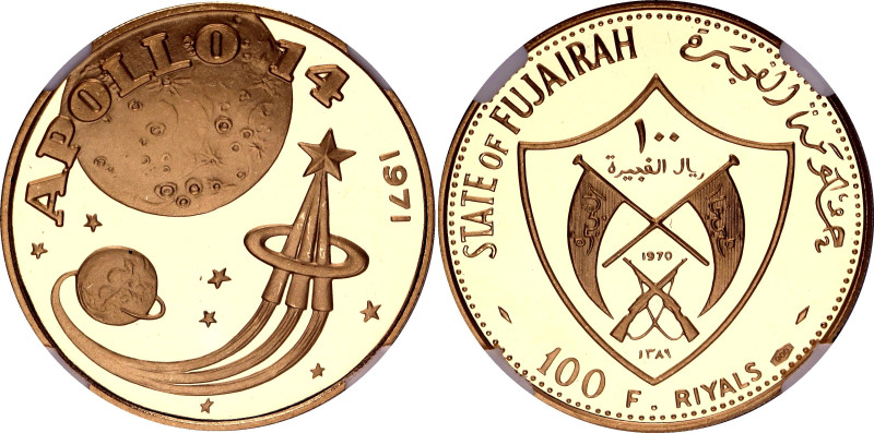 United Arab Emirates Fujairah 100 Riyals 1971 AH 1389 NGC PF67 ULTRA CAMEO

KM...