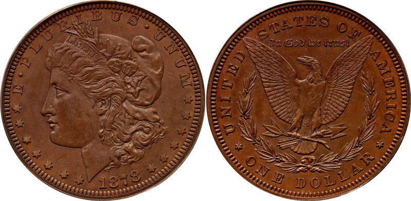 United States 1 Dollar 1878 Proof Pattern PCGS PR65 BN

Judd# 1551b; Copper; "...