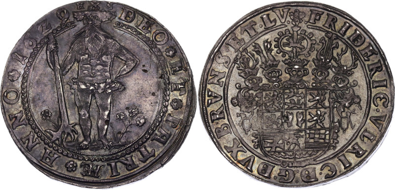 German States Braunschweig-Wolfenbuttel Reichstaler 1629

Dav. 6307; Welter 10...