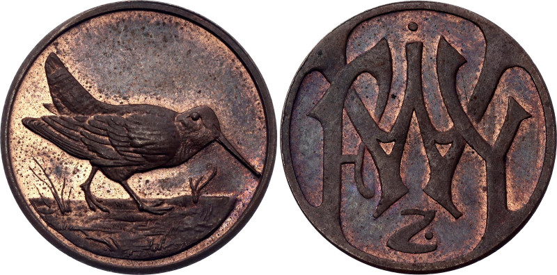 German States Isenburg 1 Schnepfenheller 1906

Zilch# 11b; Copper 2.42 g; Ysen...