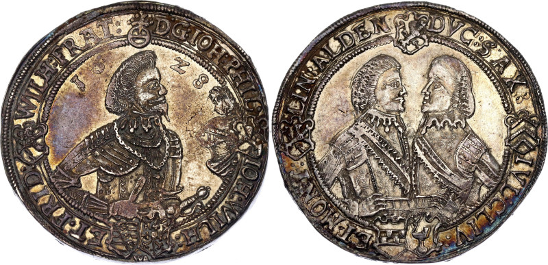 German States Saxe-Old-Altenburg Reichstaler 1628

Dav. 7376; Silver; Johann P...