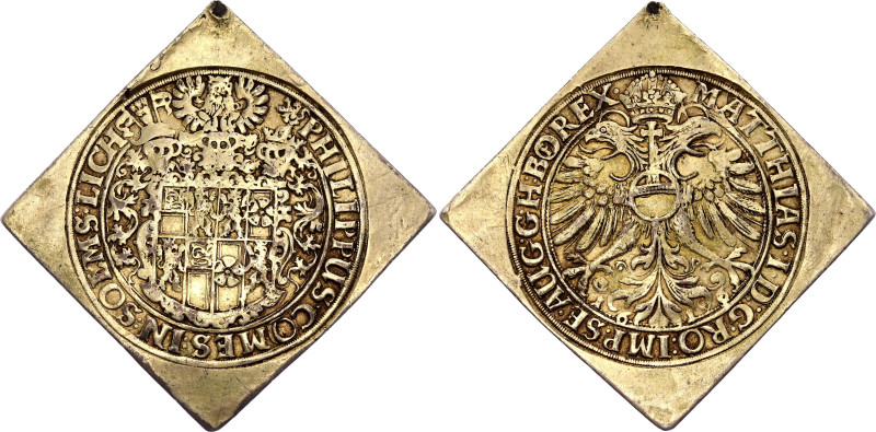 German States Solms-Lich Reichstalerklippe 1616 Rare

Dav# 7747, Joseph# 140; ...