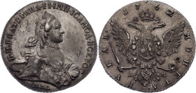 Russia 1 Rouble 1762 ММД ДМ

Bit# 120, 2,5 R. by Petrov, Conros# 70/1, N# 95725; Silver 24.11 g.; AUNC with a nice patina, pencil collector's mark, ...