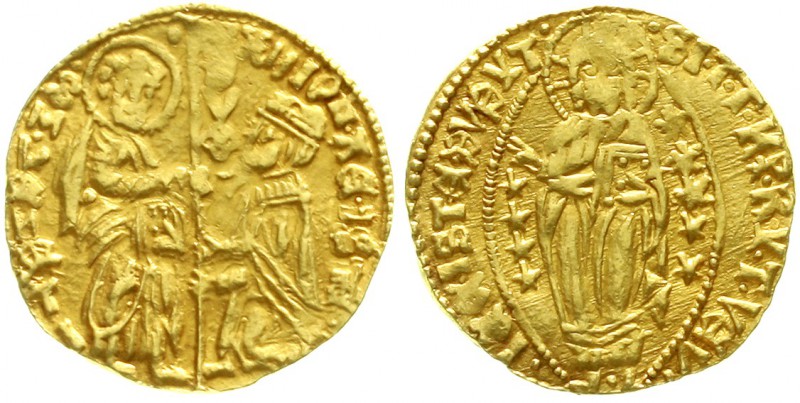 Kreuzfahrermünzen aus Gold Johanniter auf Rhodos Philippe Villiers de l`lsle d`A...