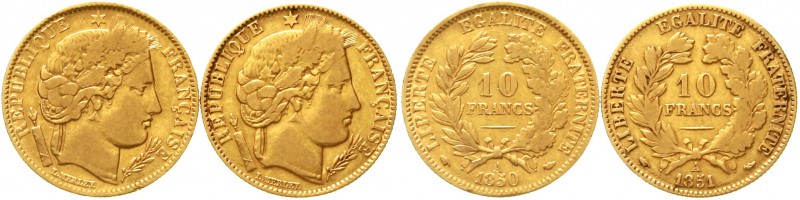 Ausländische Goldmünzen und -medaillen Frankreich Zweite Republik, 1848-1852
2 ...