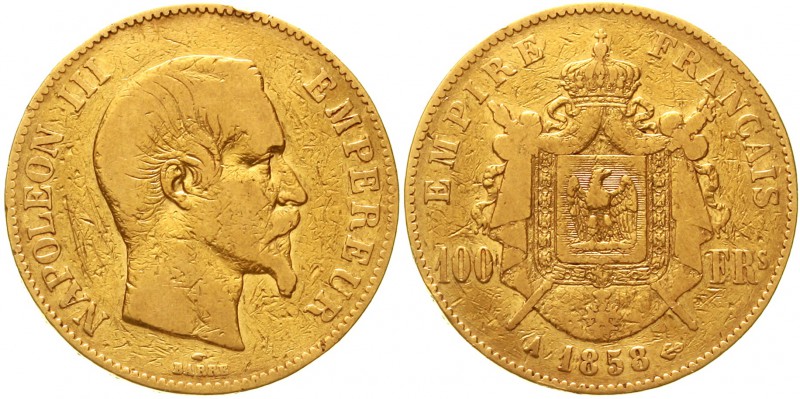 Ausländische Goldmünzen und -medaillen Frankreich Napoleon III., 1852-1870
100 ...