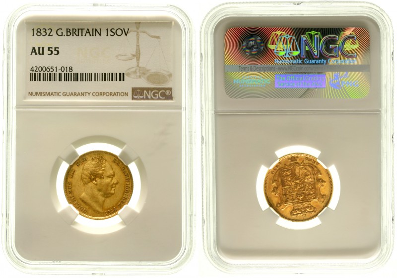 Ausländische Goldmünzen und -medaillen Grossbritannien William IV., 1830-1837
S...