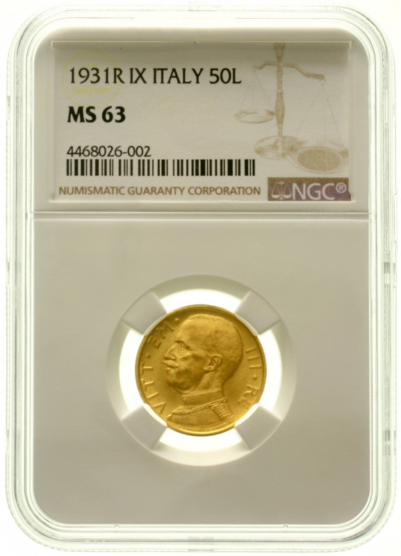 Ausländische Goldmünzen und -medaillen Italien- Königreich Vittorio Emanuele III...